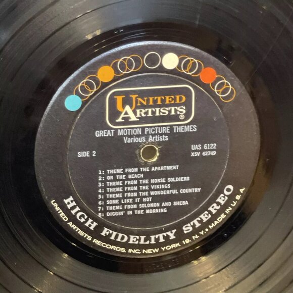 Original Sound Tracks And Hit Music From Great Motion Picture Themes VG LP - Picture 9 of 9